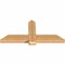 Ekena Millwork Eugene Smooth Timber Gable Bracket, Western Red Cedar, 48"W x 22"H x 3 1/2"D x 5 1/2"F, 11/12 Pitch GBW048X22X0406EUG00SWR - alternate 5
